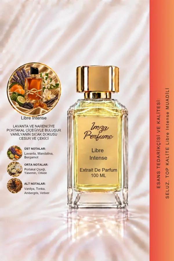 Libre Intense Muadili | Lavanta – Portakal Çiçeği – Orkide – Vanilya | Çiçeksi Vanilyalı Kadın Extrait De Parfum