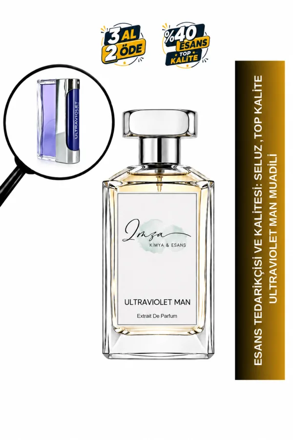 Ultraviolet Man Muadili | Nane – Karabiber – Amber – Vetiver | Baharatlı Odunsu Erkek Extrait De Parfum