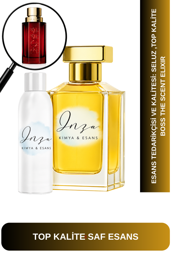 Hugo Boss The Scent Elixir Muadili Top Kalite Parfüm Esansı